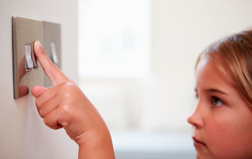 D'Luucht ausschalten wann net am Gebrauch